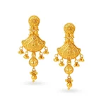 22K Gold Ear Ring